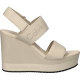 Calvin Klein Wedge dames sandaal - Off White
