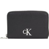 Calvin Klein Jeans Minimal Monogram Portemonnee 11 cm black