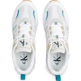 Sneakers Calvin Klein Jeans Retro Tennis Su-Mesh YM0YM00589 Weiß