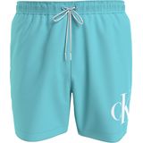 Calvin Klein - Medium Drawstring - Zwembroek - Turquoise
