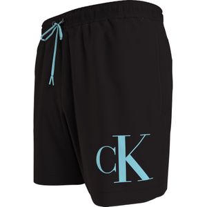 CK Jeans - Zwemshorts - Zwart - Middelhoog Trekkoord - Heren