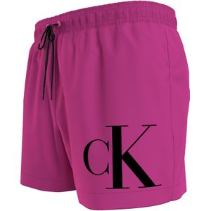 Calvin Klein - Heren Zwemshort - Blauw - Katoen - Korte Lengte