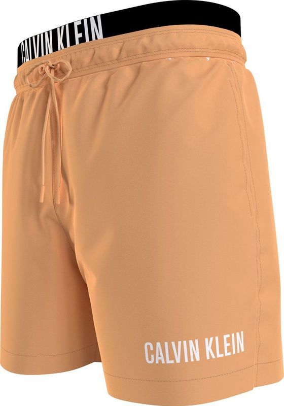 Calvin Klein - Medium Drawstring - Zwembroek - Licht Oranje