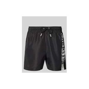 Calvin Klein - Medium Drawstring - Zwemshort - Zwart