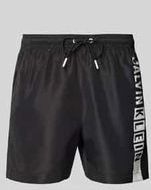Calvin Klein - Medium Drawstring - Zwemshort - Zwart