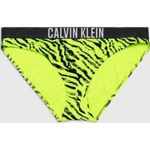 Calvin Klein - Print Bikini Slip - Dames - Geel - Dessin