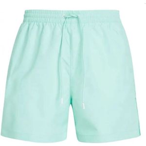 Calvin Klein Medium Drawstring Heren Zwembroek - Blue Tint - Maat L