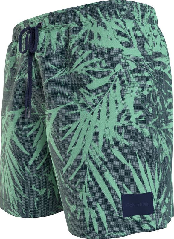 Calvin Klein - Medium Drawstring - Zwembroek - Blauw-groen - Heren