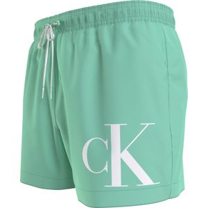 Calvin Klein - Heren Zwemshort - Blauw - Katoen - Met Mesh Binnenbroek