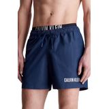 Calvin Klein - Medium Drawstring - Zwembroek - Navy Blauw