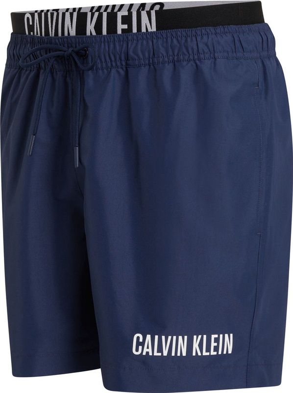 Calvin Klein - Medium Drawstring - Zwembroek - Navy Blauw
