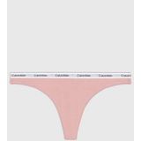 Calvin Klein Underwear String  lichtgrijs / pastelroze / zwart / wit