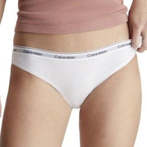 Calvin Klein ondergoed dames 3-pack Bikini Slips dames - MPI - Lage dames slips katoen  - Wit