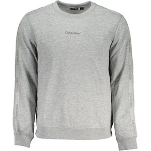 Calvin Klein - Pullover - Grijs - Katoen - Regular Fit