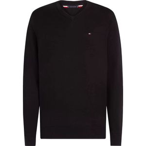 Tommy Hilfiger heren pullover Katoenen - zwart