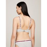 Tommy Hilfiger - Nature Tech - Bralette - Grijs Melange - Katoen met Modal Gevoerd