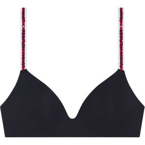 Tommy Hilfiger - Triangel BH - Zwart - Biologisch Katoen en Modal