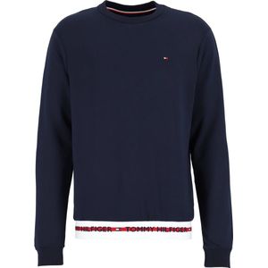 Tommy Hilfiger Nature Tech sweatshirt - heren trui O-hals - middeldik - blauw