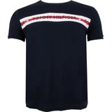 Tommy Hilfiger - UM0UM01915 - T-shirt - Marineblauw - Katoen, Korte Mouwen