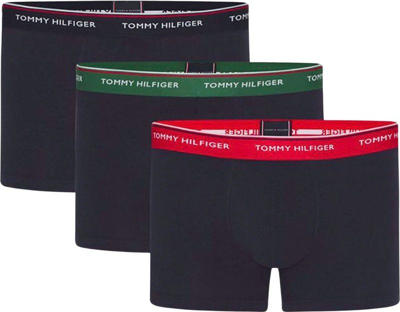 Tommy Hilfiger - 3p Trunk - Stretch Cotton - 0SM