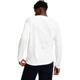 Tommy Hilfiger - Tommy Logo Long Sleeve Tee Basic - T-shirt - Wit