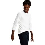 Tommy Hilfiger - Tommy Logo Long Sleeve Tee Basic - T-shirt - Wit