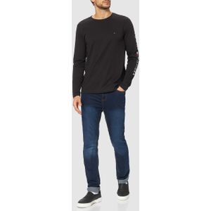 TOMMY HILFIGER Shirt  navy / rood / zwart / wit