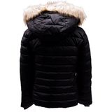 Tommy Jeans - TJW Essential Hooded Jacket - Zwart - Polyester