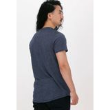 Tommy Jeans - DM0DM09586 - T-Shirt - Marineblauw - Katoen - Korte Mouwen - Casual