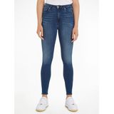 Tommy Jeans - Denim Broek - Blauw - Katoen - Skinny Fit