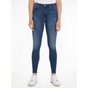 Tommy Jeans - Denim Broek - Blauw - Katoen - Skinny Fit