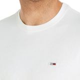 Tommy Jeans Regular Jersey T-shirt Met Korte Mouwen Wit XS Man
