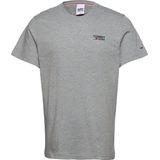 Tommy Jeans T-shirt Korte Mouw Logo Grijs