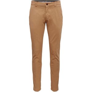 Tommy Jeans TJM Scanton Chino Pant Broek,, Classic kaki