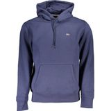 Tommy Jeans - DM0DM09593 - Fleece Hoody - Zwart - Lange Mouwen - Biologisch Katoen - Duurzaam
