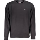 Tommy Jeans Tjm Regular Fleece C Neck Truien & Vesten Heren - Sweater - Hoodie - Vest- Zwart