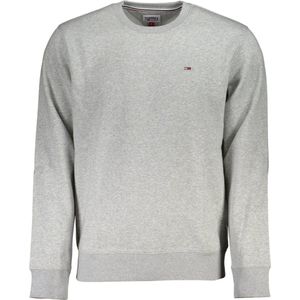 Tommy Jeans - Tjm Regular Fleece C Neck - Sweatshirt - Zwart - 55% Biologisch Katoen, 45% Polyester