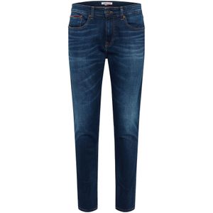Tommy Jeans - Stretchdenim Jeans - Donkerblauw - 98% Katoen, 2% Elastaan
