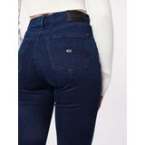 Tommy Jeans Nora Mr Skny Avdbs Jeans voor dames, Avenue Donker Blauw Stretch, 25W / 28L