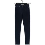 Stretchbroeken - Effen - Denim - Rinsed/Dark Washed - Mid Waist