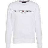 Tommy Hilfiger - Sweater Logo Wit - Regular-fit