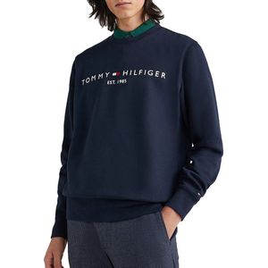 Tommy Hilfiger Sweater Blauw Normaal - Mannen - Herfst/Winter Collectie - Katoen