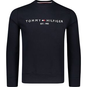 Tommy Hilfiger - Mw0mw11596 - Sweatshirt - Blauw - Katoen/Polyester