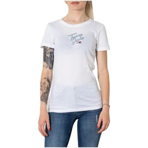 Tommy Hilfiger Essential T-shirt - Vrouwen - Wit