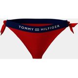 Tommy Hilfiger - Bikini-Broekje - Rood - Polyester - Cheeky Fit