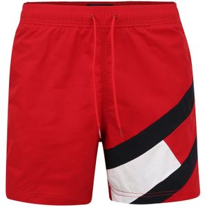 Tommy Hilfiger Heren Sf Medium Trekkoord Zwembroek, Primair Rood, S