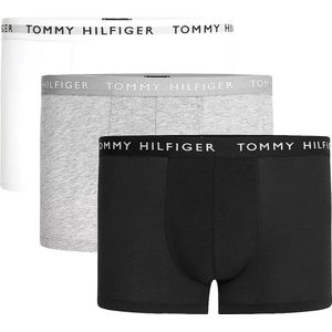 Tommy Hilfiger - Recycled Essentials - Boxershorts - Zwart Wit Grijs - 3-pack