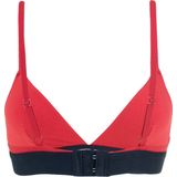Tommy Hilfiger - Uw0uw02721 - Bralette - Rood - Driehoekig - Ongevoerd