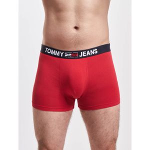Tommy Jeans Herenondergoed met stretch en duurzame elastische tailleband, ondergoed voor heren, Primair Rood, S