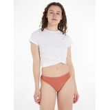 Tommy Hilfiger - Microfiber Tanga - 3 Eenheden - Zwart - Gerecycled Polyamide